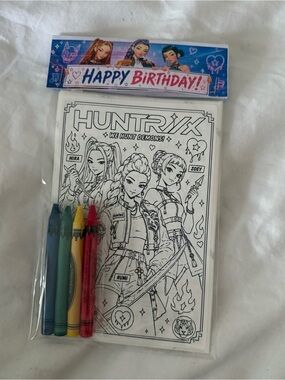 K-Pop Demon Hunters Party Favors Activity Packs Custom Theme ( set of 10)